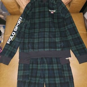 Polo Sport Ralph Lauren Boys Hooded Sweatsuit Fleece Boys L (14-16) $50obo